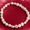 Cultured Baroque Pearl Stretch Bracelet - White product image 5 Cultured Baroque Pearl Stretch Bracelet - White product image 5