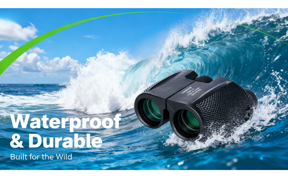 Compact 10x25 Binoculars editorial image 4