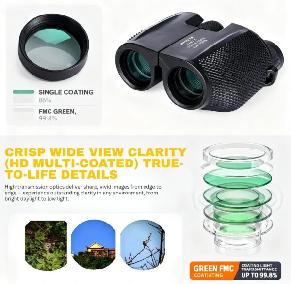 Compact 10x25 Binoculars product image 4