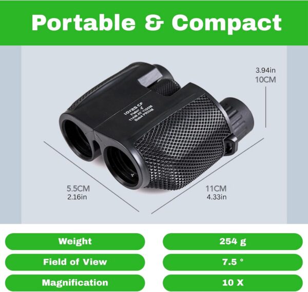 Compact 10x25 Binoculars product image 6