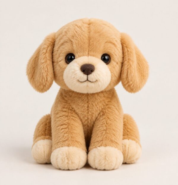 Plush Replica — the face close up