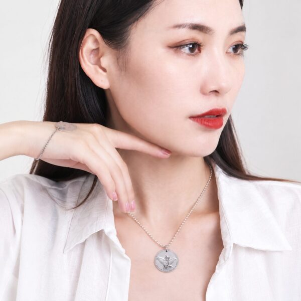 Silver Memorial Pendant — worn day to day Silver Memorial Pendant — worn day to day