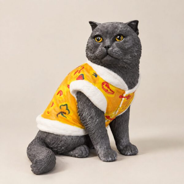 3D Printed Pet Statue — shown from the front 3D Printed Pet Statue — shown from the front