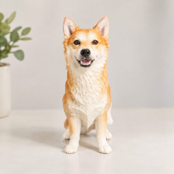 3D Printed Pet Statue — the finished piece 3D Printed Pet Statue — the finished piece